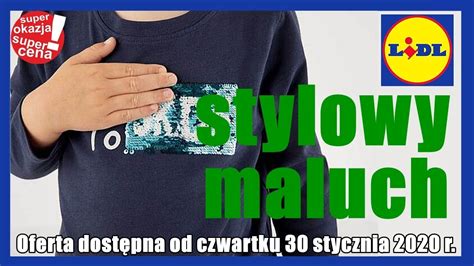 Oferta Lidla Od Czwartku Moda Ch Opi Ca Youtube