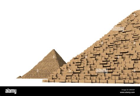 Giza pyramid complex 5 Stock Photo - Alamy