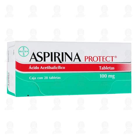 Aspirina Protect 100 Mg 28 Tabletas