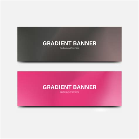 header banner abstract gradient background 25440443 Vector Art at Vecteezy