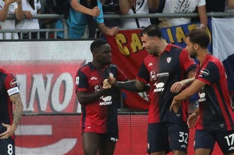 Cagliari Sassuolo 2 1 Serie A 2023 2024 Gol Di Erlic Lapadula E Pavoletti