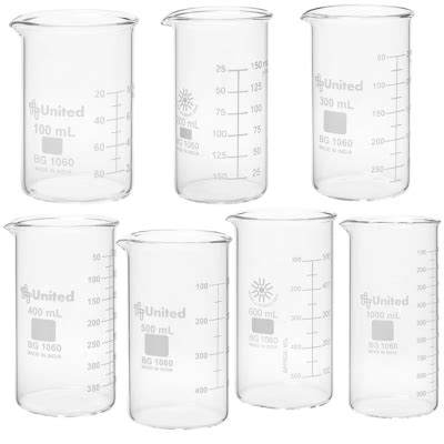 United Scientific Berzelius Beakers Tall Form Labsource