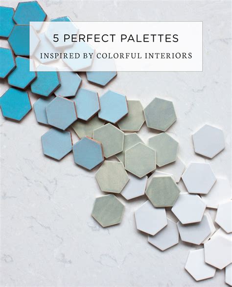 5 Perfect Palettes Inspired By Colorful Interiors Mercury Mosaics