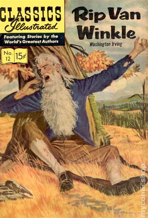 Classics Illustrated 012 Rip Van Winkle Classic Comics Rip Van