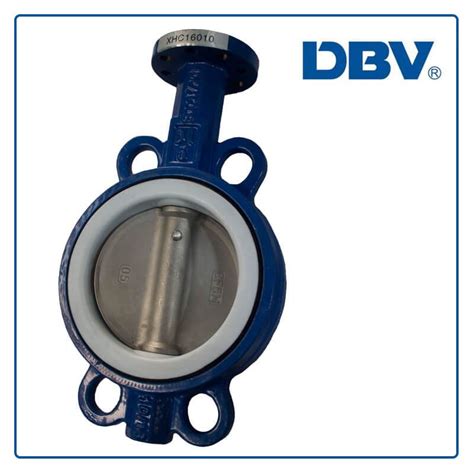 Bare Shaft Cast Iron Wafer Butterfly Valve Dn150 Wafer Butterfly Valve