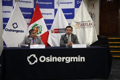 Minem Y Osinergmin Firman Convenio Para Capacitar A Profesionales Del