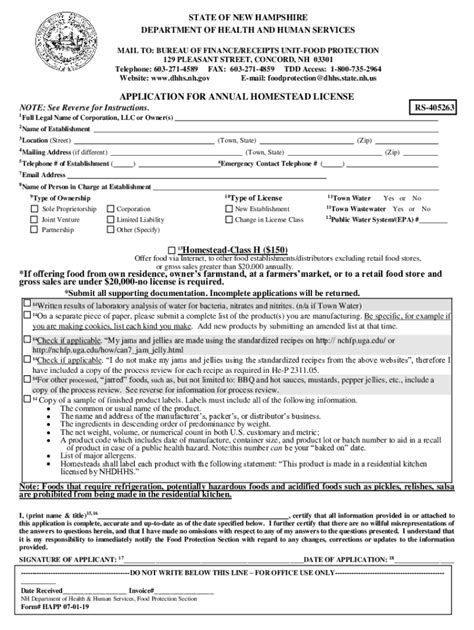 2019 2025 Form Nh Dhhs Rs 405263 Fill Online Printable Fillable Blank Pdffiller