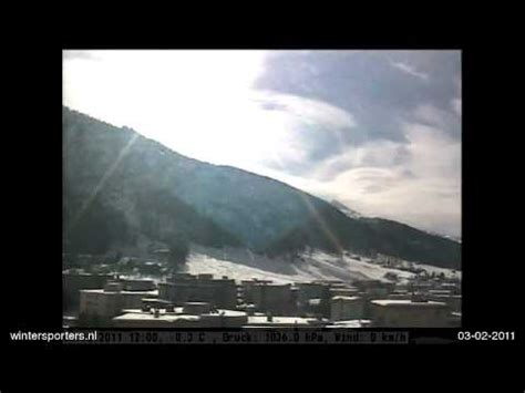 Davos Klosters Mountains Davos Bolgen Webcam Time Lapse 2010 2011