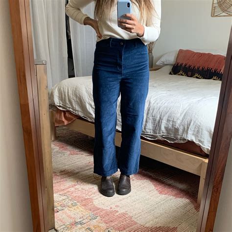 Everlane Wide Leg Corduroy Pants Gem