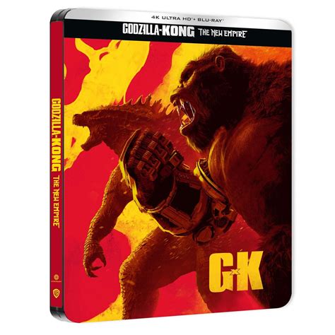 Godzilla X Kong The New Empire Zavvi Exclusive Steelbook Fight