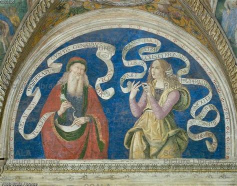 Amos And The European Sibyl Pinturicchio Workshop Vatican