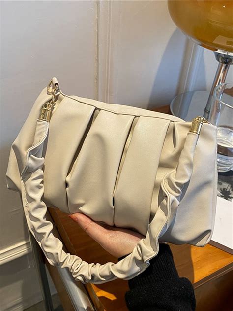 Minimalist Ruched Bag Shoulder Bag Women Bags Women Bags