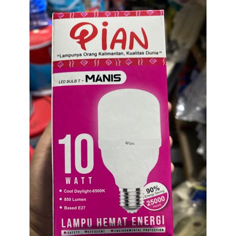 Jual Lampu Led Hemat Energi Pian Manis Watt Shopee Indonesia