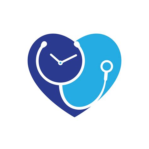 Medical time vector logo design template. Health and medical or pharmacy logo concept. 10950142 ...