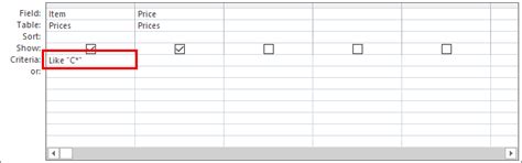 Access Criteria Cheat Sheet