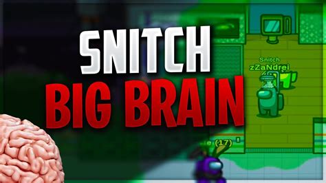 Snitch Mega Big Brain Pe Among Us Modat Youtube