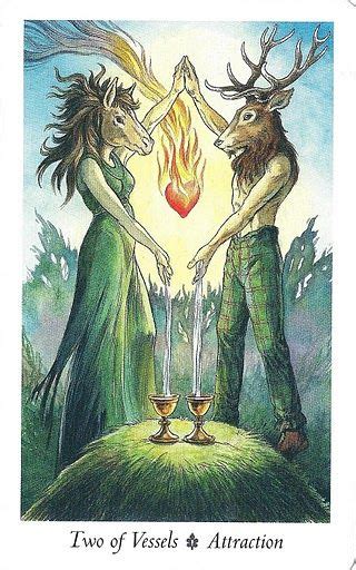 Two Of Vessels Wildwood Tarot Wildwood Tarot Tarot Cards Art Tarot