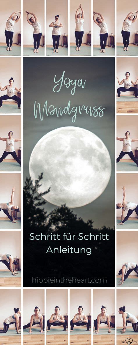 Yoga Der Mondgruß Eine Schritt Für Schritt Anleitung Mondgruß