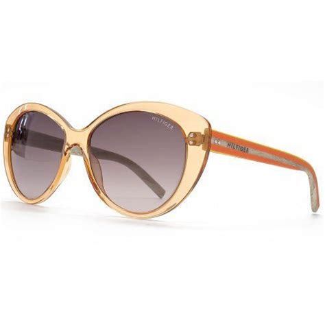 Tommy Hilfiger Cateye Sunglasses In Orange Th 1084 S E91 55 Tommy Hilfiger