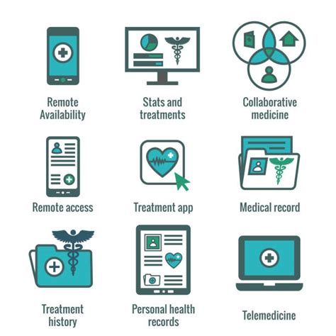 Electronic Health Record Illustrations Royalty Free Vector Graphics