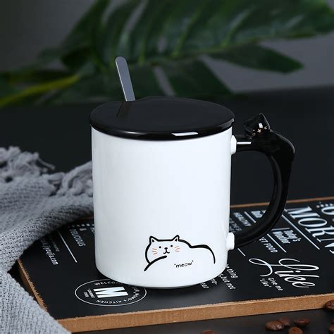 Tasses Tasse Caf Dessin Anim Tasses Blanches Cr Atives Japonaises