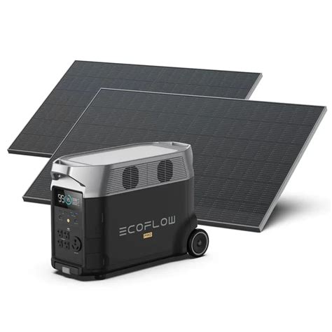 Ecoflow Delta Pro X W Rigid Solar Panel Solar Generator