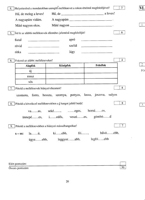 3 Osztlyos Nyelvtan Felmr Teaching Education Learning