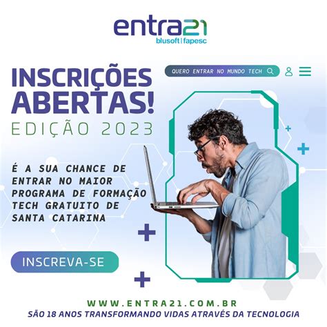 Programa Entra Est Inscri Es Abertas Para Cursos Gratuitos Na