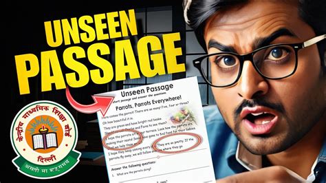 Unseen Passage Class 10 🔥 Unseen Passage In English Class 10 Class 10 Board Exam 2024