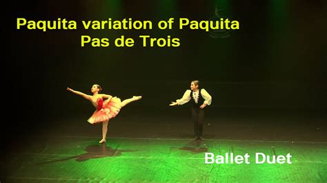 4K 2021년 제5회 던컨무용학원 정기발표회 Ballet Duet Paquita variation of Paquita