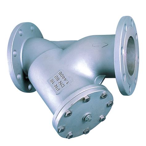 Stainless Steel Y Strainer Flanged PN16 Leengate Valves