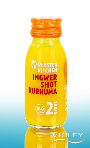 Kloster Kitchen Ingwer Shot Kurkuma 2 Shots 2 X 30 Ml