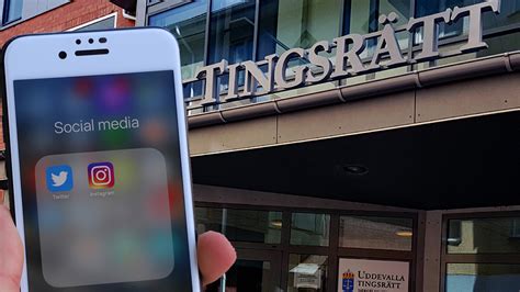 Åtalas För Olaga Hot Via Sociala Medier Stenungsund