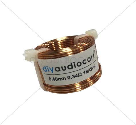 Dac 0 33mh Air Core Inductor Crossover Coil 16awg Diyaudiocart