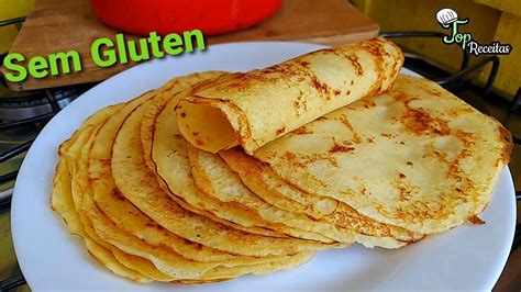 COMO FAZER PANQUECA SEM FARINHA DE TRIGO Sem Gluten Saborosa