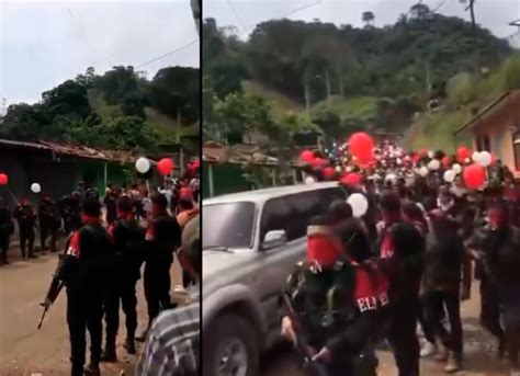 Video Eln Escoltó Funeral De Un Guerrillero En Teorama Norte De