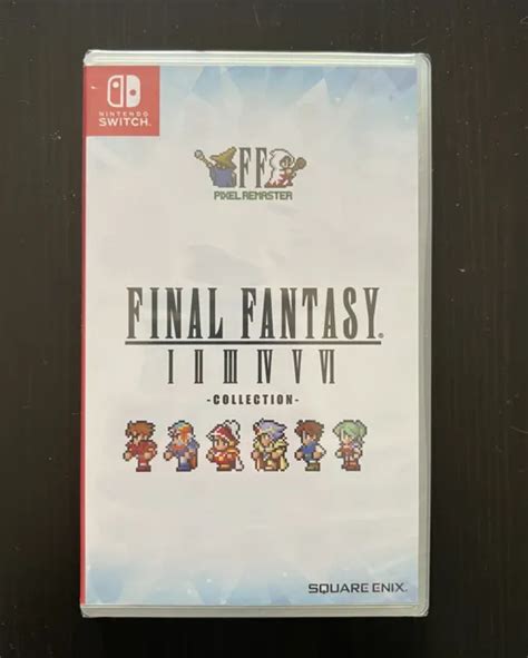 Final Fantasy I Vi Pixel Remaster Collection Nintendo Switch Asie