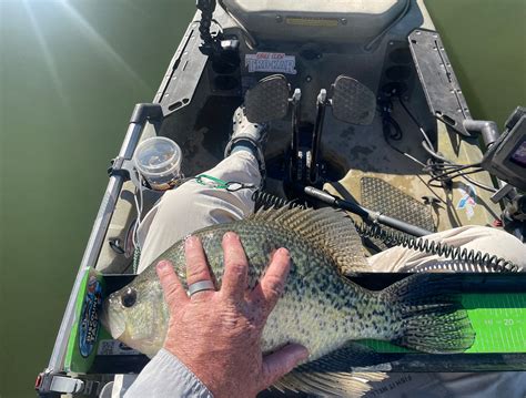 Kayak Angler Catches New State Record Crappie With Forward Facing Sonar