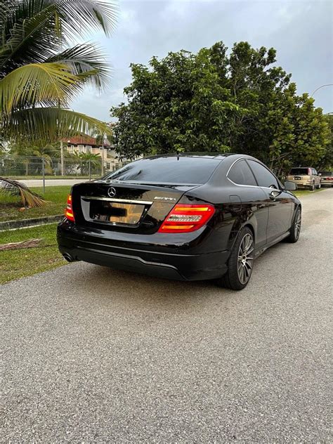 Mercedes Benz C180 Coupe AMG Line, Cars, Cars for Sale on Carousell