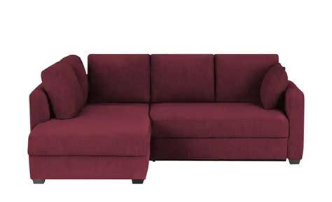 bobb Ecksofa Lisa de Luxe Rot links Bei Möbel Kraft online kaufen