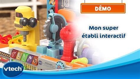 Mon Super Tabli Interactif Jouet Bricolage Interactif D S Ans