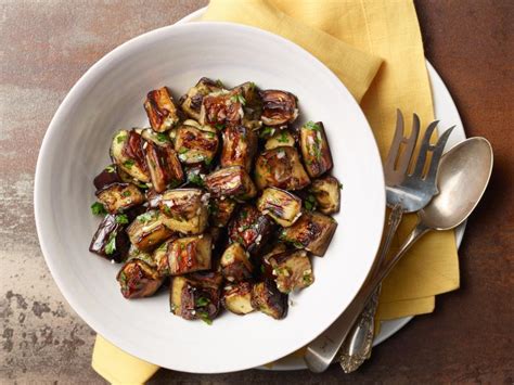 Roasted Eggplant With Garlic And Herbs Recipe Food Network Kitchen