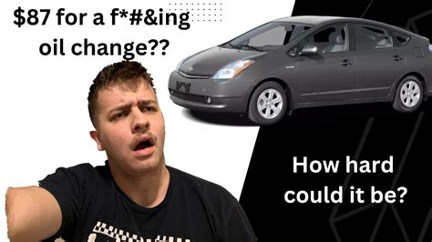 Using The Base Auto Hobby Shop For Toyota Prius Oil Change Youtube