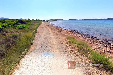 Croatia Vodice Land In The First Row To The Sea