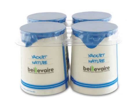 Yaourt Nature Beillevaire 4 X 125 G La Belle Vie Courses En