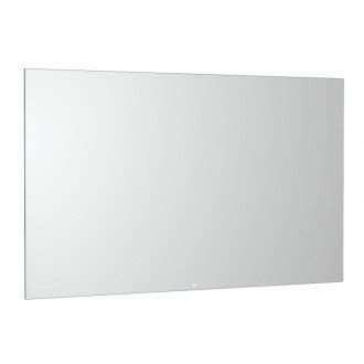 Espejo de cristal templado para baño de diseño rectangular con luz