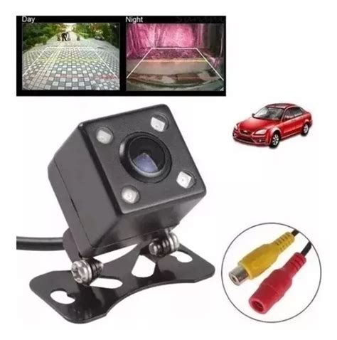 Camara De Reversa Universal Con Led Vision Nocturna Hd Cuotas