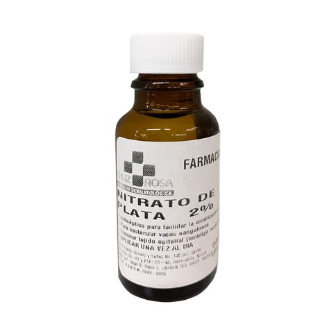 Nitrato De Plata 2 20ml Farmacia Cruz Rosa Farmacia Dermatológica