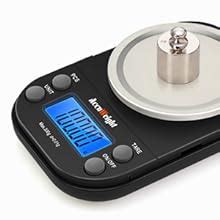 Accuweight Mini Pocket Gram Scale For Jewelry Digital Food Kitchen