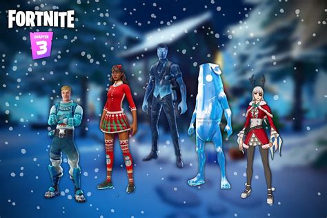 Top 5 Skins To Expect In Fortnite Winterfest 2021